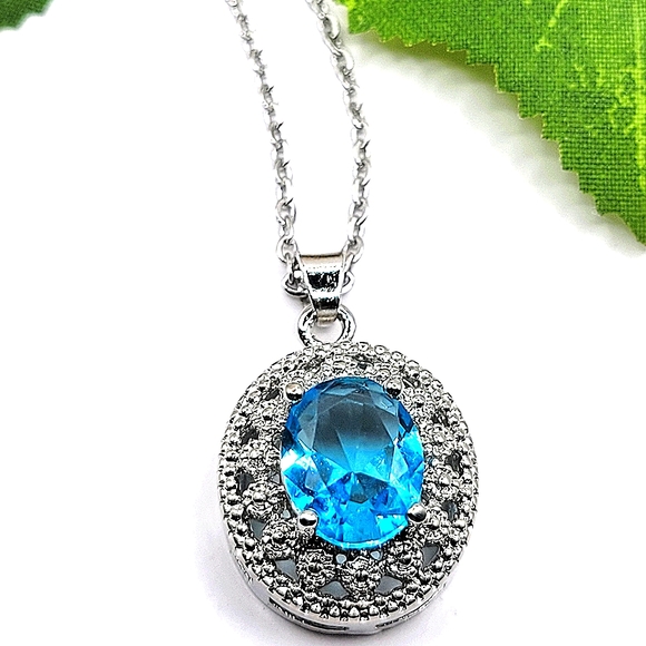 STERLING BLUE  TOPAZE! - Picture 5 of 6